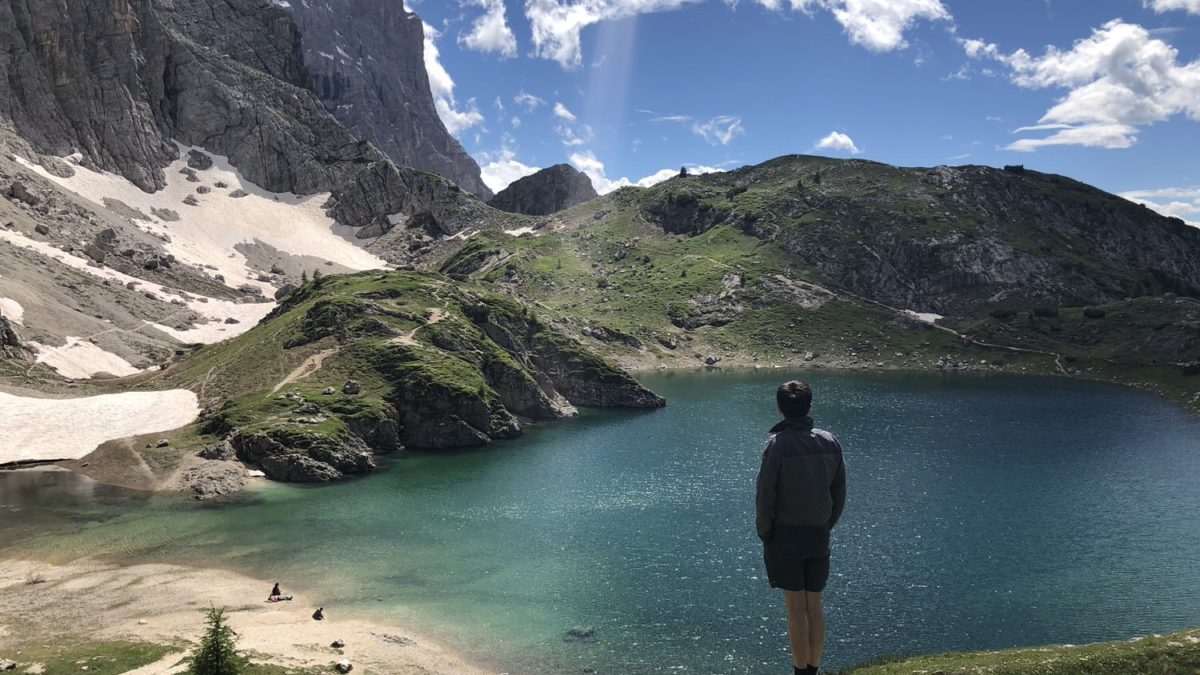 Per respirare aria buona sul lago Coldai